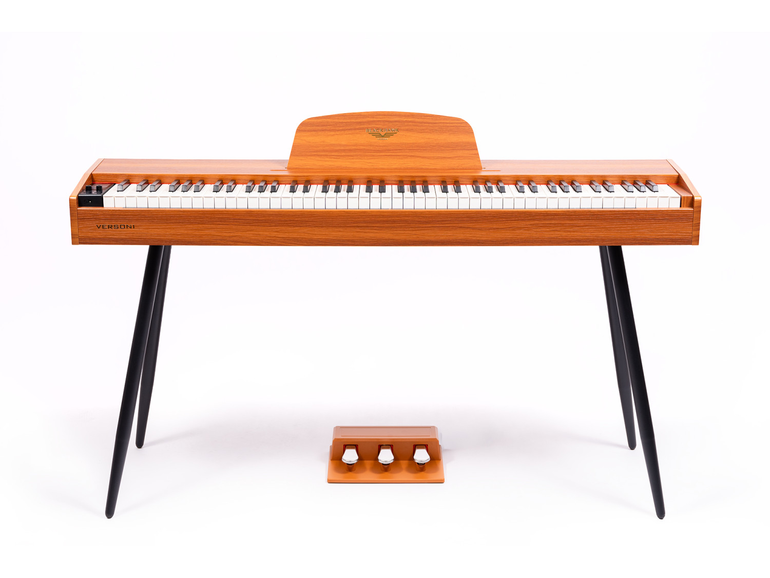 Digitální piano Black Hawk Versoni V9NB - úplný pohled na nástroj