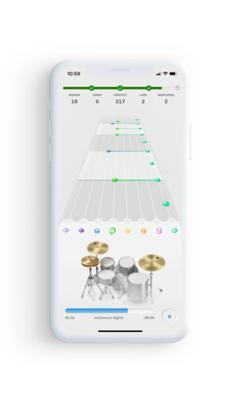 My Virtual Band — ekran 1